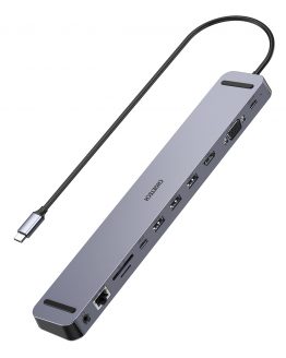 Choetech HUB-M20 USB-C 11 in 1 Multifunction Adapter